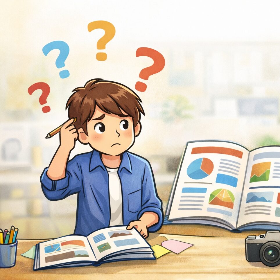 カタログ制作、最初に悩むのはここ。