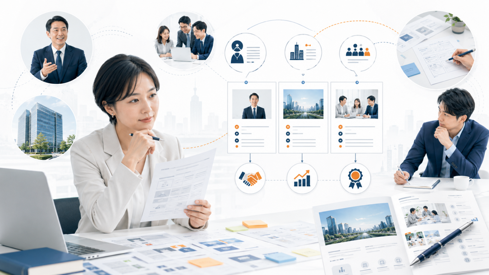 6. 会社案内の原稿はどう作る?代表挨拶・事業紹介・強みの書き方